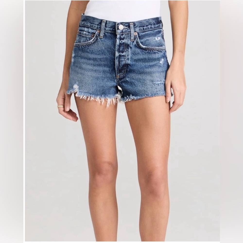 Agolde Denim Blue Women's Shorts